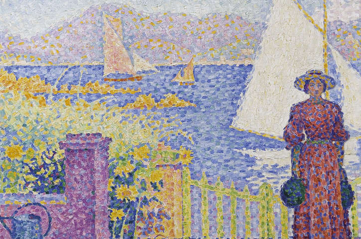 Signac - Poartă (Saint-Tropez)